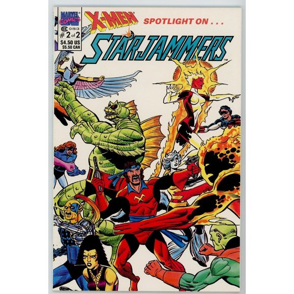 X-MEN SPOTLIGHT ON STARJAMMERS GRAPHIC NOVEL #1 AND #2, FULL STORY, HIGH GRADE - Picture 3 of 6